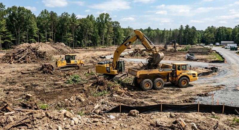 Commercial Lot Clearing in Marietta, GA