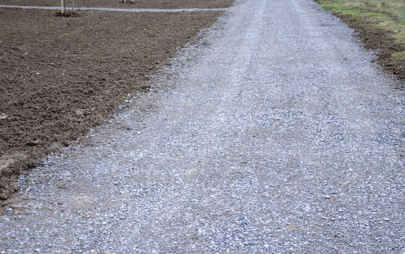 Completed Gravel Driveway