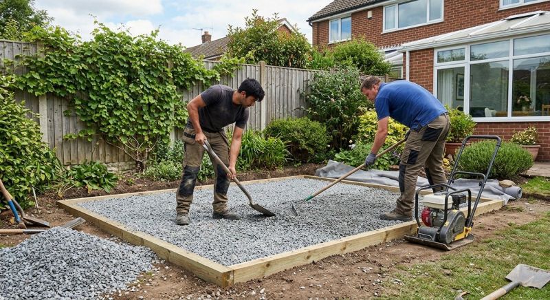 Gravel Walkway Installation in Waldorf, MD