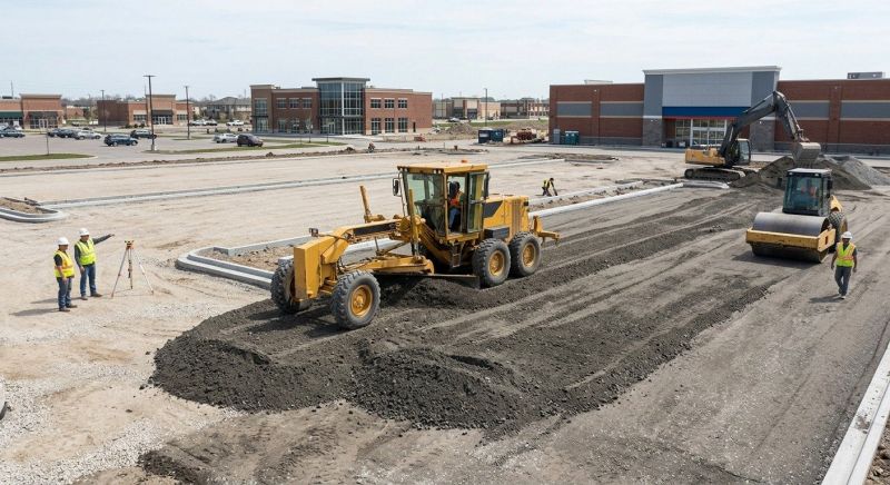 Parking Lot Leveling in Orem, UT