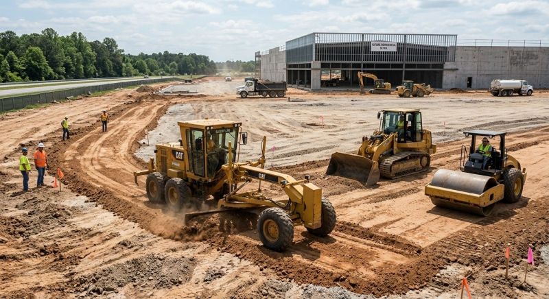Parking Lot Leveling in Katy, TX