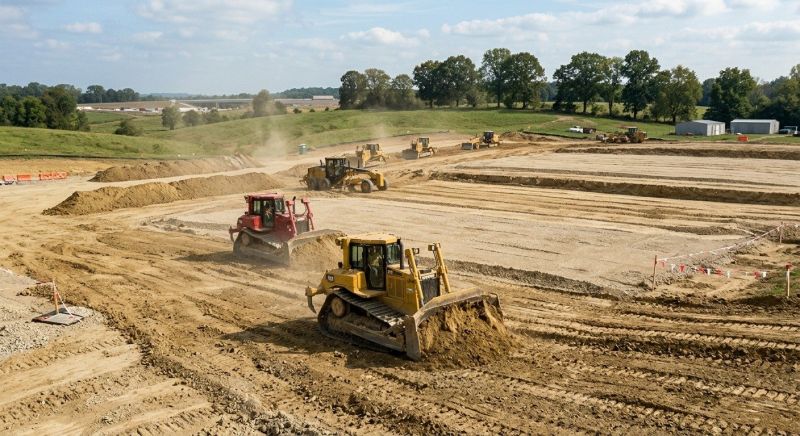 Site Leveling in Houston, TX